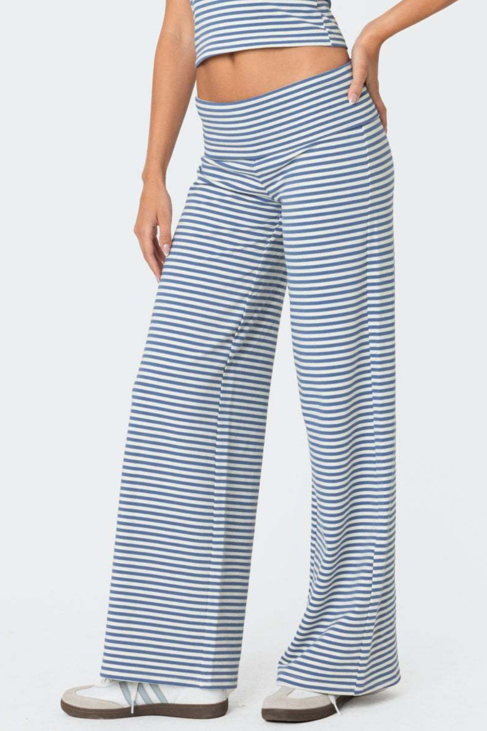 Striped Wide Leg Pants